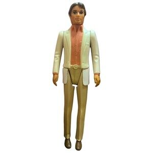 Vintage 1983 Glamour Gals Great Dates Jason in White Suit Kenner 4.25"
